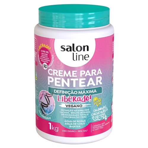 Creme Para Pentear Definicao Maxima 1kg Salon Line