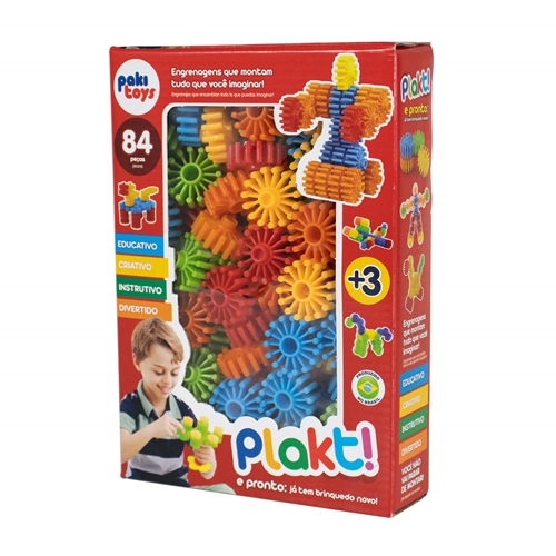 Brinquedo Montar Criativo Educativo Lançamento Kit 384 Peças
