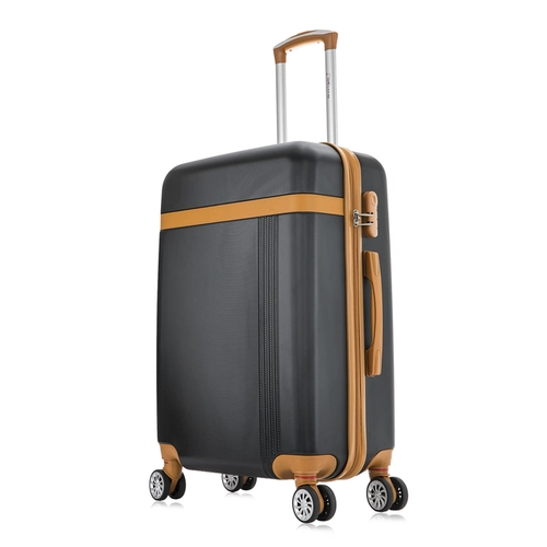 Mala de viagem 23kg média Bruges Swiss Move Preto