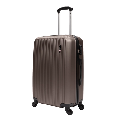Mala de viagem 23kg média Londres Swiss Move Prata