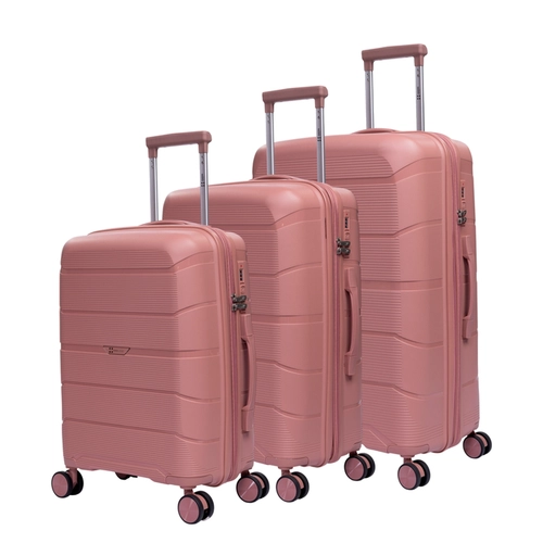Kit de malas de viagem P/M/G Barcelona Swiss Move Azul Marinho