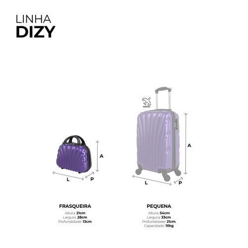 Mala de viagem Dizy Swiss Move em promoção confira agora