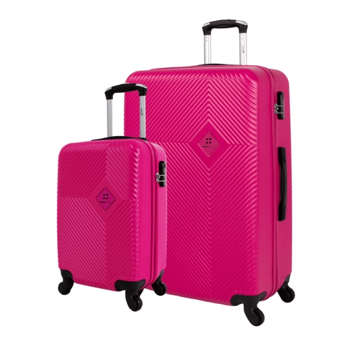 Kit de malas de viagem P/G Zug Swiss Move Pink